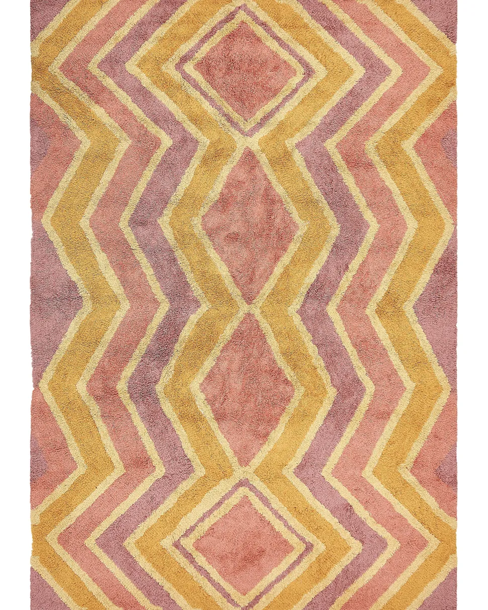Teppich Baumwolle Mehrfarbig 160 X 230 Cm Canakkale