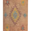 Teppich Baumwolle Orange 160 X 230 Cm Geometrisches Muster Igdir