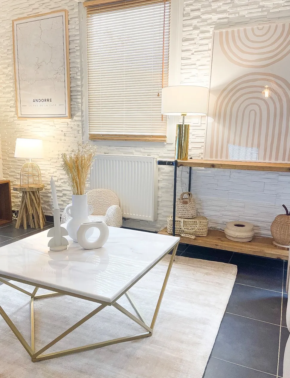 Teppich Beige 160 X 230 Cm Kurzflor Gesi Ii