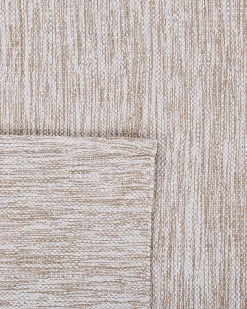 Teppich Beige 80 X 150 Cm Kurzflor Derince