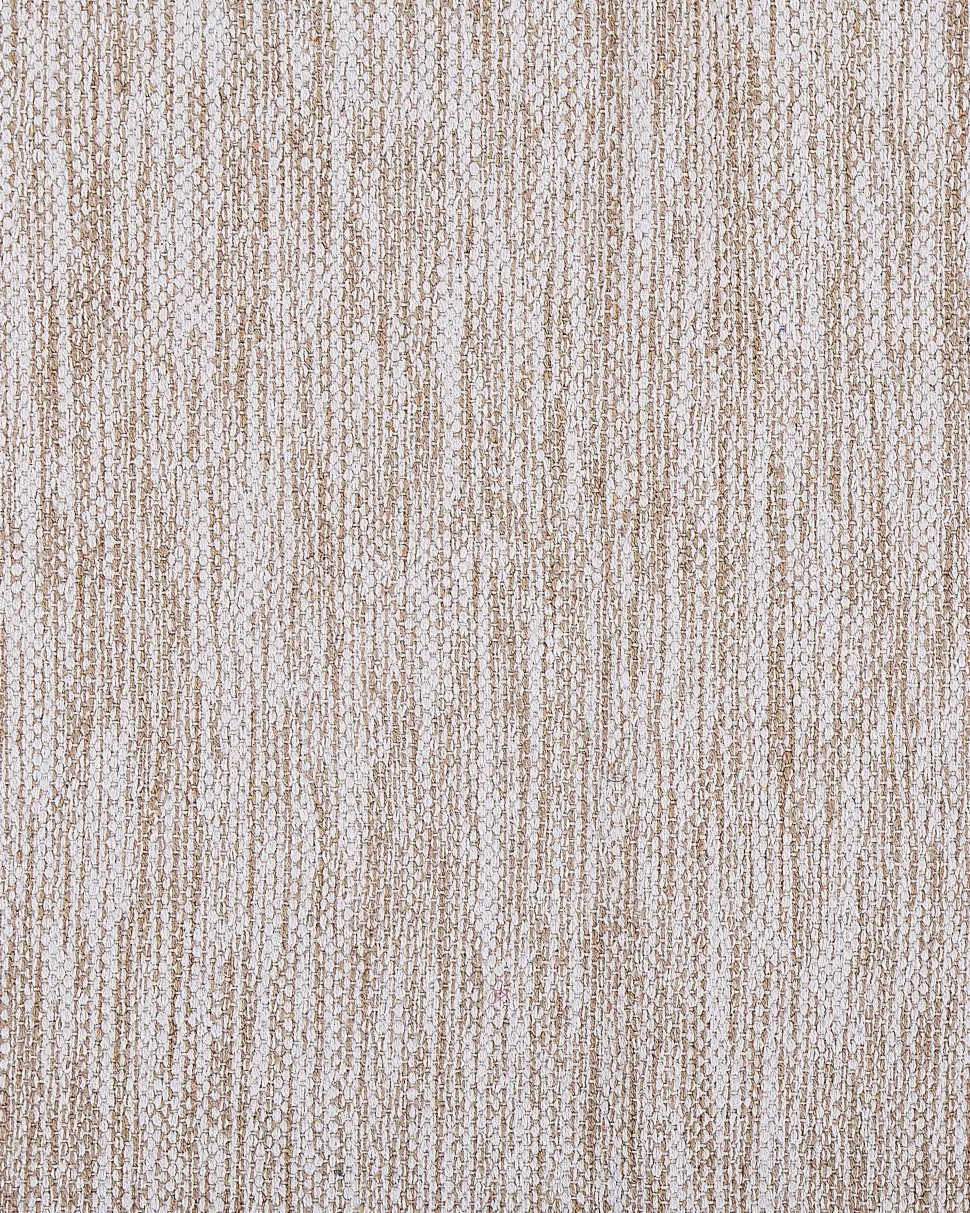 Teppich Beige 80 X 150 Cm Kurzflor Derince