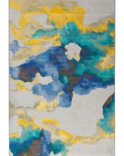Teppich Bunt 160 X 230 Cm Kurzflor Ceyhan