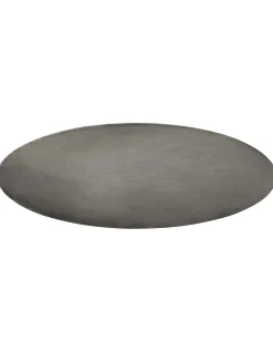 Teppich Dunkelgrau 140 Cm Kurzflor Gesi Ii
