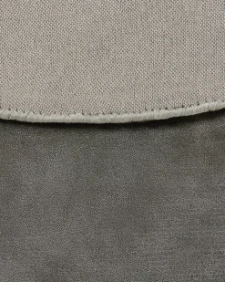 Teppich Dunkelgrau 140 Cm Kurzflor Gesi Ii