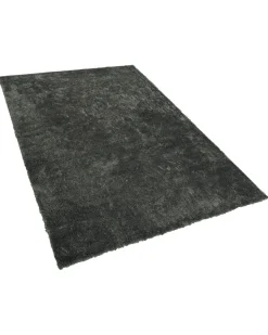 Teppich Dunkelgrau 200 X 300 Cm Shaggy Evren