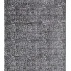 Teppich Dunkelgrau-Silber 160 X 230 Cm Abstraktes Muster Esel