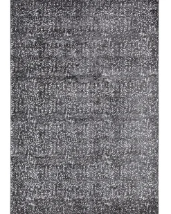 Teppich Dunkelgrau-Silber 160 X 230 Cm Abstraktes Muster Esel