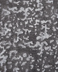 Teppich Dunkelgrau-Silber 160 X 230 Cm Abstraktes Muster Esel