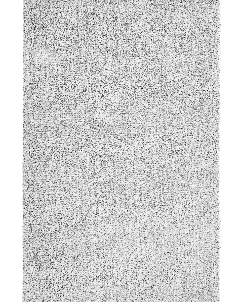 Teppich Grau Meliert 200 X 300 Cm Shaggy Demre