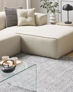 Teppich Grau Meliert 200 X 300 Cm Shaggy Demre