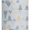 Teppich Grau-Gelb Dreieck-Motiv 160 X 230 Cm Yayla