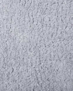 Teppich Hellgrau 140 Cm Shaggy Demre