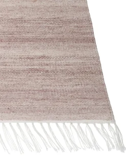 Teppich Hellrot 160 X 230 Cm Kurzflor Malhia