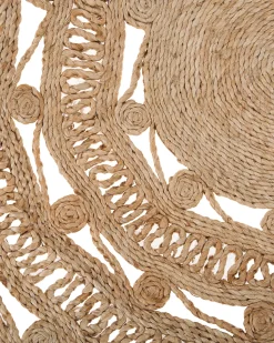 Teppich Jute Beige 140 Cm Kerer