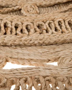 Teppich Jute Beige 140 Cm Kerer