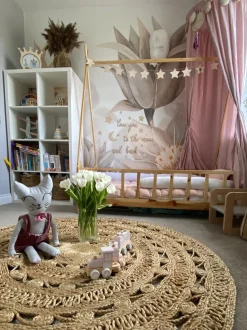 Teppich Jute Beige 140 Cm Kerer