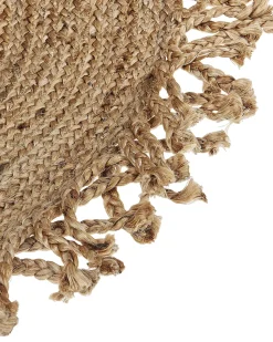 Teppich Jute Beige 120 Cm Zonguldak