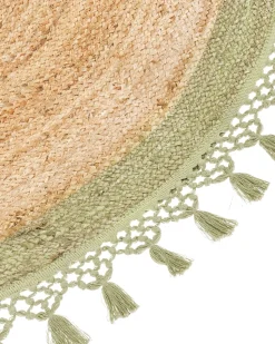 Teppich Jute Beige / Grun 140 Cm Marts