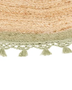 Teppich Jute Beige / Grun 140 Cm Marts