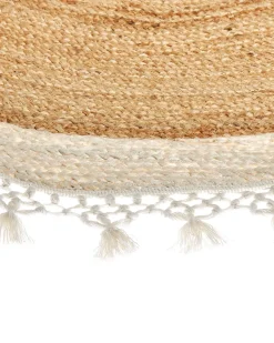Teppich Jute Beige / Weis 140 Cm Marts