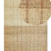 Teppich Jute Hellbeige / Braun 200 X 300 Cm Streifenmuster Kurzflor Karkin