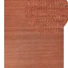 Teppich Jute Rot 160 X 230 Cm Kurzflor Zweiseitig Lunia