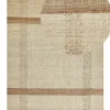 Teppich Jute Sandbeige 160 X 230 Cm Geometrisches Muster Kurzflor Yelmez