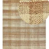Teppich Jute Sandbeige 160 X 230 Cm Geometrisches Muster Kurzflor Berissa