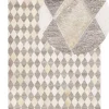 Teppich Kuhfell Beige / Braun 160 X 230 Cm Patchwork Kurzflor Seslice