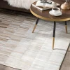 Teppich Kuhfell Beige 160 X 230 Cm Patchwork Kurzflor Yagda