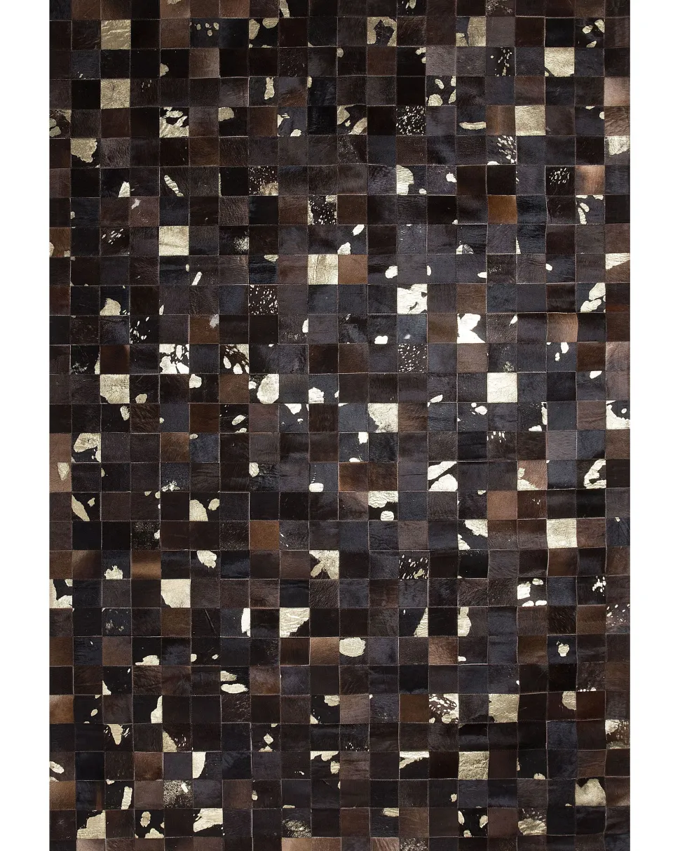 Teppich Kuhfell Braun 200 X 300 Cm Patchwork Bandirma