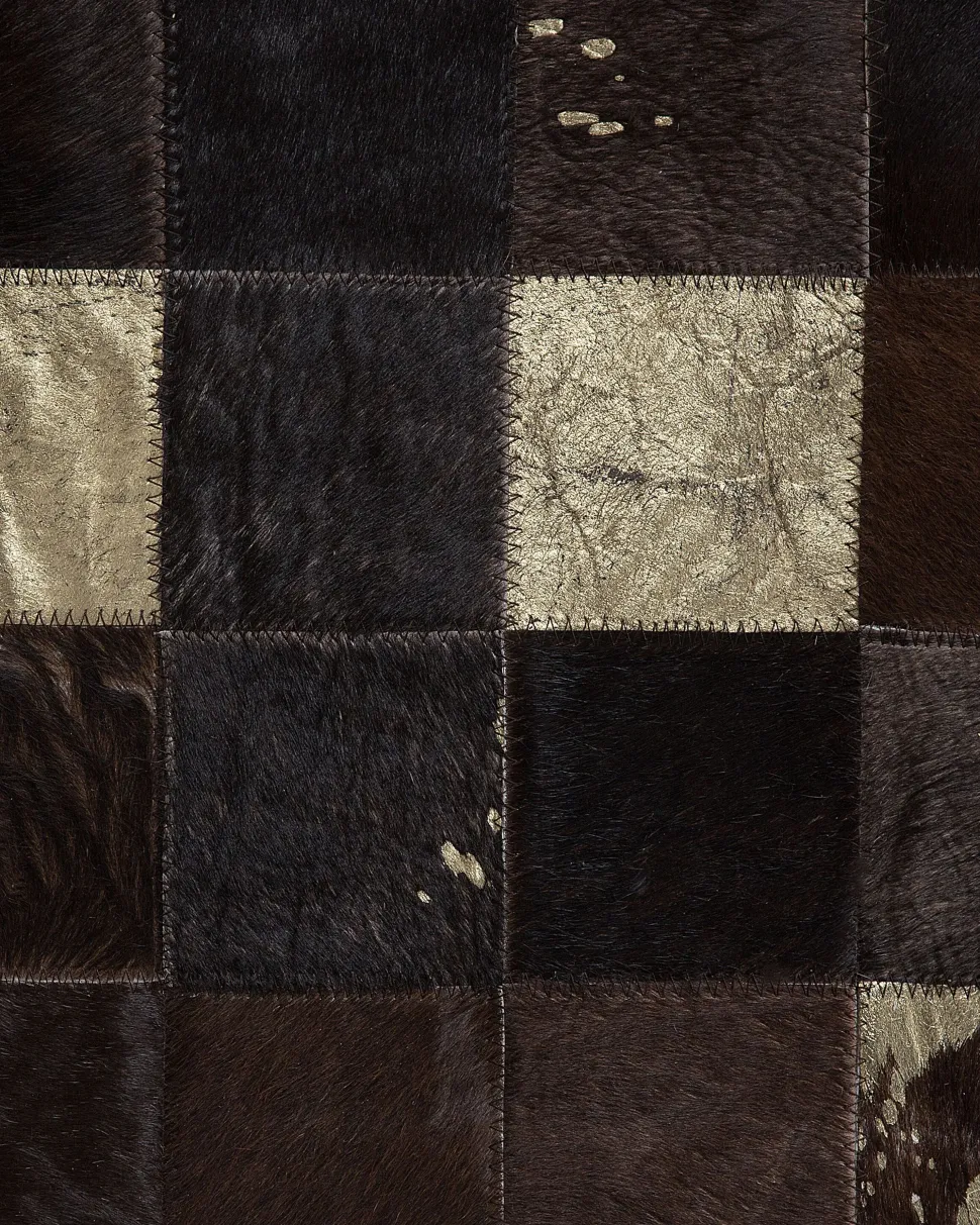 Teppich Kuhfell Braun 200 X 300 Cm Patchwork Bandirma
