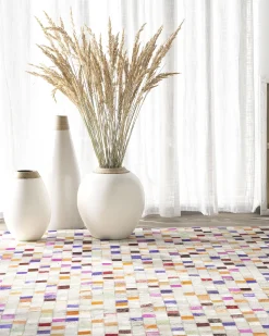 Teppich Kuhfell Bunt 160 X 230 Cm Patchwork Kurzflor Advan