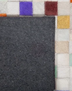 Teppich Kuhfell Bunt 160 X 230 Cm Patchwork Kurzflor Advan