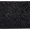 Teppich Kuhfell Schwarz 160 X 230 Cm Patchwork Kurzflor Belevi