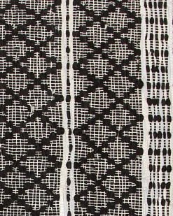 Teppich Leder Schwarz/Beige 140 X 200 Cm Fehimli