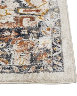 Teppich Mehrfarbig 200 X 300 Cm Orientalisches Muster Kurzflor Metsamor
