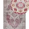 Teppich Mehrfarbig Orientalisches Muster 150 X 230 Cm Kurzflor Arhavi