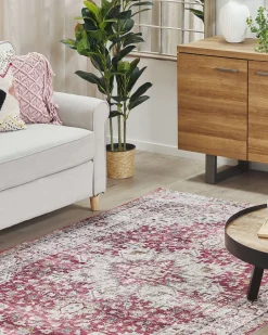 Teppich Mehrfarbig Orientalisches Muster 150 X 230 Cm Kurzflor Arhavi