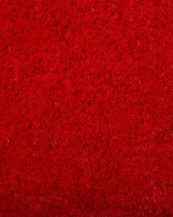 Teppich Rot 140 Cm Shaggy Demre