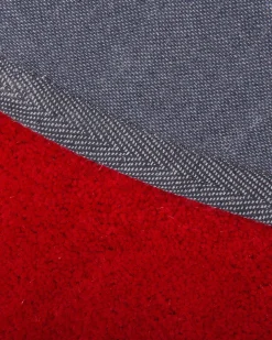 Teppich Rot 140 Cm Shaggy Demre