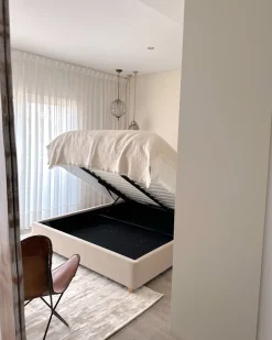 Teppich Viskose Hellbeige 160 X 230 Cm Kurzflor Gesi Ii
