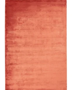 Teppich Viskose Orange 160 X 230 Cm Kurzflor Gesi Ii