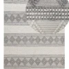 Teppich Wolle Beige / Grau 160 X 230 Cm Geometrisches Muster Kurzflor Bozova