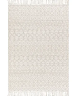 Teppich Wolle Hellbeige 200 X 300 Cm Kurzflor Alucra
