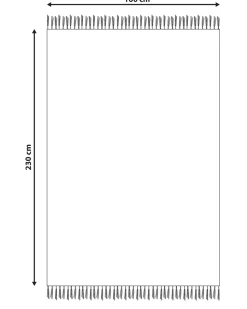 Teppich Wolle Weis / Schwarz 160 X 230 Cm Geometrisches Muster Pazar