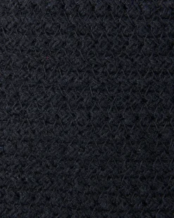Textilkorb Baumwolle Schwarz 2Er Set Panjgur
