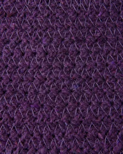 Textilkorb Baumwolle Violett 2Er Set Panjgur