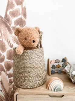 Textilkorb Jute Sandbeige 2Er Set Kaella