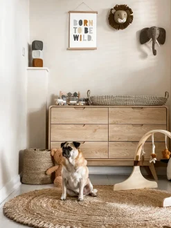 Textilkorb Jute Sandbeige 2Er Set Kaella
